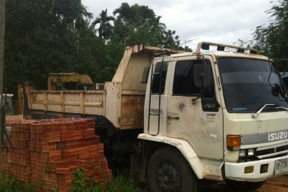 รถบรรทุก 6ล้อ อีซูซุ rocky 165 แอร์เย็น คัซซีสวย เดิมทั้งคัน!!