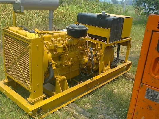 เครื่องปั่นไฟ 55 KVA  HINO EC-100 6สูบ ระบบ AVR