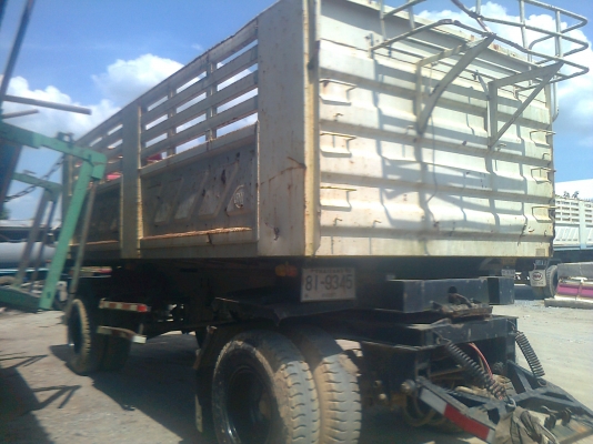 ลูกพ่วง สามมิตร ลอนเฉียง ดัมพ์ ยาว 6 เมตร ปี 50