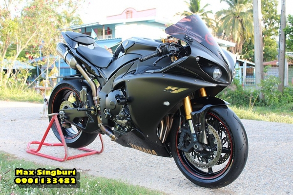 แม็กสิงห์บุรี//YAMAHA R1 ปี2010 สเป็ก CANADA แต่งเต็มคัน สวยสุดๆ อินวอย+สรรพาสมิตร (รับเทิร์น)