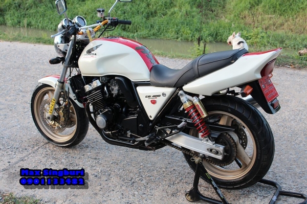 แม็กสิงห์บุรี//cb400 ปี98 รุ่น LIMITED ฉลอง50ปี สภาพสวย เครื่องดี 78000 (รับเทิร์น)