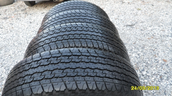 ขายแม็กALL NEW ISUZU D-MAX X-SERIES  6รูขอบ16 พร้อมยางบริสโตร์ 245/70R16 ปี12 ดอกยางสวยๆ 1 ชุด