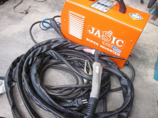 ขาย เครื่องเชื่อม tig 2 ระบบ 200 am jasic  7500 บาท
