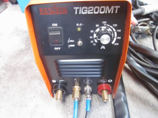 ขาย เครื่องเชื่อม tig 2 ระบบ 200 am jasic  7500 บาท