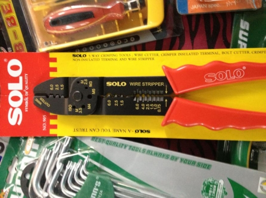 คีมย้ำหางปลา SOLO