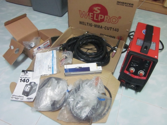 ขายเครื่องเชื่อม welpro 3 in พึ่งซื้อมา 3 เดือน ใช้ไม่ถึง 10 ครั้ง 12800 บาท