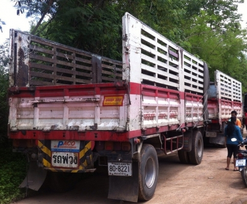 HINO FM 2K - 260 HP K13D ปี 43 รถพ่วงแม่+ลูก กระบะเหล็กคอกเกษตรไม่ดั๊มพ์ของอู่สหกิจทั้งแม่ทั้งลูก ลูก 2 เพลาความยาว 6.20 เมตร เครื่องแรงดีไม่มีเยิ้ม ภายในเก๋งสวยครบ แอร์เย็น พ.เพาเวอร์ ก.ไฟฟ้า เบรคทริ๊ปฟี้ ช่วงล่างแน่นคัชซีสวยทั้งแม่ทั้งลูก ยางสภาพดี 70\%