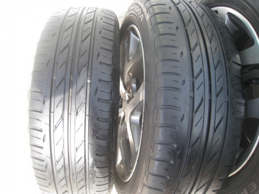 ขายล้อแม็ก Honda city 16"x6" et53 4รู100 +ยางปี 10 (081-3747940)