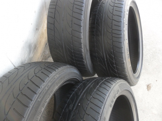 ยาง DUNLOP 205/45R17 ปี10 สวยๆ 4 เส้น ราคา 2800 บาท