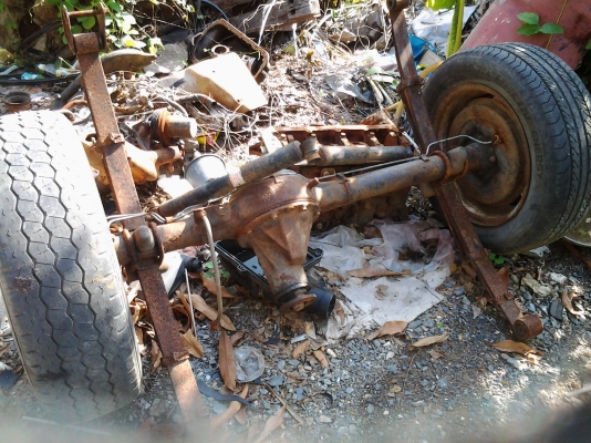 ขายช่วงล่างคาริเบี้ยน คาน+ล้อ+แหนบ +โช๊ค ราคา 12,500 บาท