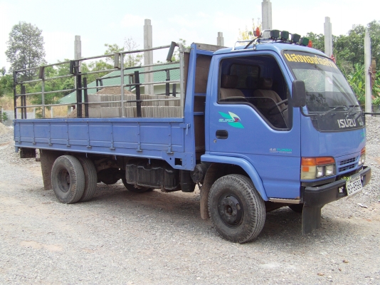 รถหกล้อ กลาง ISUZU  4สูบ 100 แรงม้า ยาว 4.20 เครื่องรุ่นใหม่ 4 B22 ใช้งานดีมาก เล่มทะเบียนพร้อม