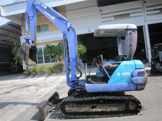 ขาย รถขุดเล็ก HITACHI รุ่น EX35 แทร็กเหล็ก มือสองญี่ปุ่น