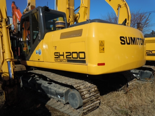มาถึงไทยแล้วค่ะรถขุด SUMITOMO SH200-5 ปี 2010 ชั่วโมงน้อยมาก สภาพเป๊ะเวอร์  ราคาเก่านอก ญี่ปุ่นแท้ไม่แพงค่ะ  สนใจติดต่อเจี๊ยบเลยค่ะ 087-3310254 ค่ะ