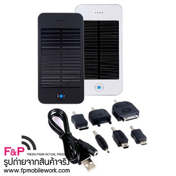 ขายเครื่องชาร์ตแบต พลังแสงอาทิตย์ พร้อมไฟฉาย Universal 6in1 Solar