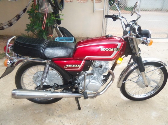 ขายjx110เดิมๆทะเบียนเต็มพร้อมโอน(ต่อรองได้)