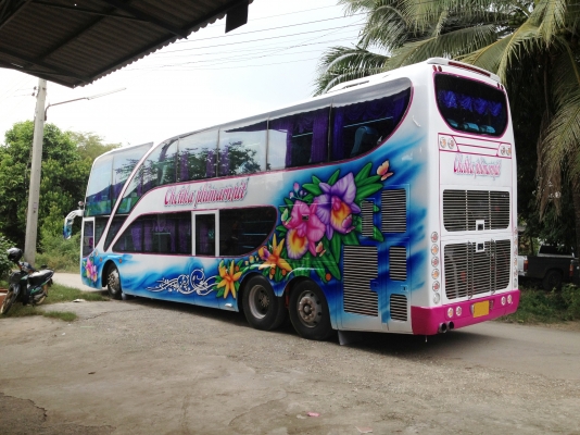 ขายรถบัส 8 ล้อ แชสซี Hino เครื่อง MITSUBISHI 8DC9 เทอโบคู่ สูง 4.20 ม. ยางใหม่ มิชลิน 8 เส้น