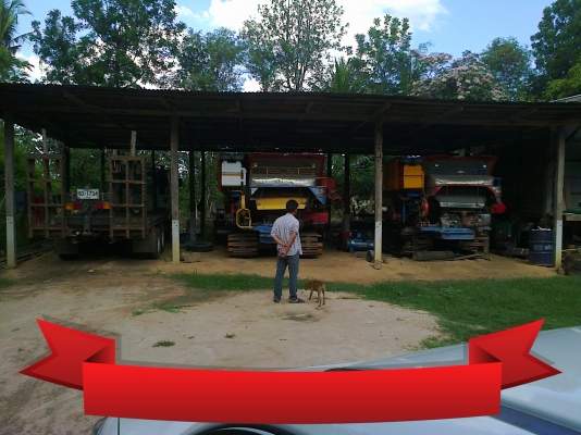 รถเกี่ยวข้าวศักดิ์พัฒนา2คัน+เทเลอร์10ล้ออีซูซู 1980000