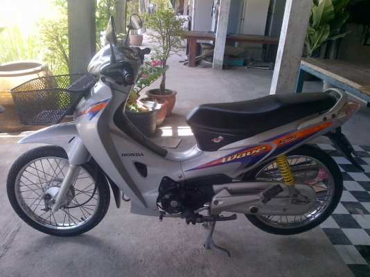 ด่วน!เวฟ125s ปี45 เครื่องเดิมแน่นๆ  พร้อมใช้ ทะเบียน+เอกสารโอน ภาษีไม่หมด