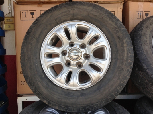 ขายยางรถยนต์ถูกๆพร้อมกะทะ