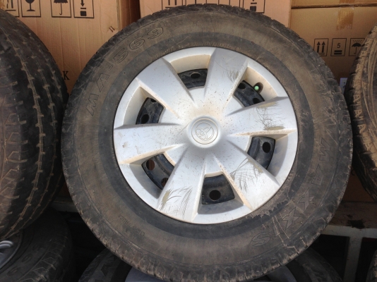 ขายยางรถยนต์ถูกๆพร้อมกะทะ