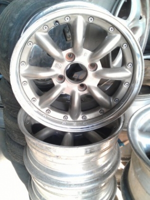 ขายล้อ watanabe  ขอบ15 กว้าง6.5นิ้ว 4รู114.3