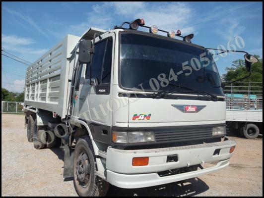 ขายด่วน รถบรรทุก 10 ล้อ HINO FM3M NLD 240 แรง / 2 เพลา กระบะดั้ม รถสภาพพร้อมใช้งาน ราคาสุดคุ้ม