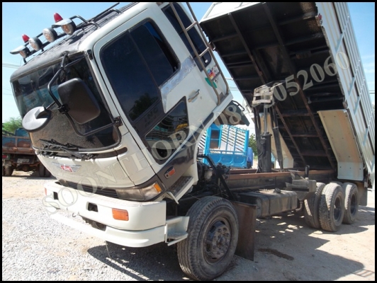 ขายด่วน รถบรรทุก 10 ล้อ HINO FM3M NLD 240 แรง / 2 เพลา กระบะดั้ม รถสภาพพร้อมใช้งาน ราคาสุดคุ้ม