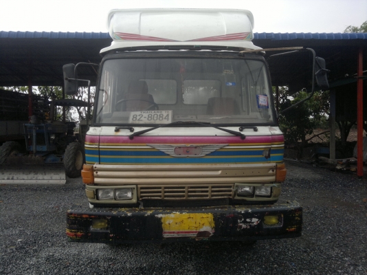 ขายรถ HINO GD 176 ยาง 6.50 เมตร กระบะพื้นเรียบท้ายลาด