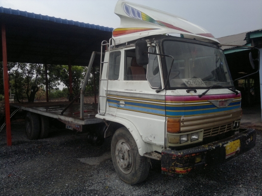 ขายรถ HINO GD 176 ยาง 6.50 เมตร กระบะพื้นเรียบท้ายลาด