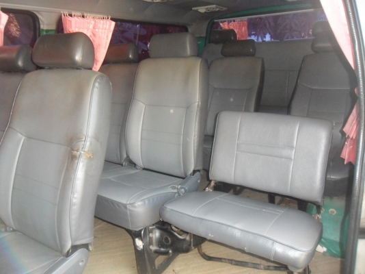 ขายรถตู้ TOYOTA เครื่อง 1 J คิดแก๊ส LPG ปี 97 เกียร์ออโต้ ราคา 150000 บาท ต่อรองได้ ติดต่อ 089-9347082 สมโภชน์