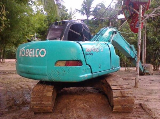 รถแบคโฮ ยี่ห้อ KOBELCO รุ่น SK120 MARK 5