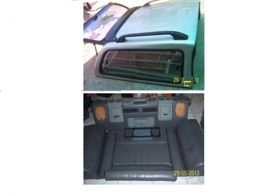 ขายหลังคาแครี่บอยวีโก้ 4 ประตู  พร้อมชุดคอนโซลและเบาะแค็ป ครบชุด