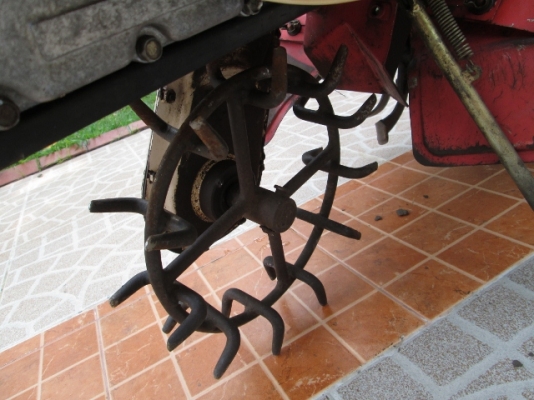 รหัส:13001123รถพรวนดินเดินตามเครื่องG350-017137(3.5ps)ชุดพรวนดินกว้าง35cm.รถพร้อมทำงานติดเครื่องง่าย