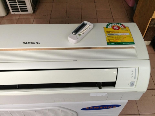 **** ขายแอร์ Samsung 12500 BTU สภาพ 90\% ****
