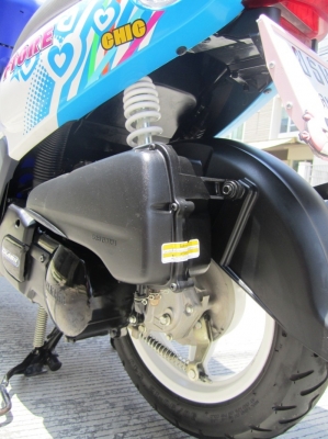 (ขายแล้วค่ะ) Yamaha Fiore 2012 ลายใหม่  สีสดใส น่ารักน่าขับ เดิมแท้ดี ไม่มีบิวด์