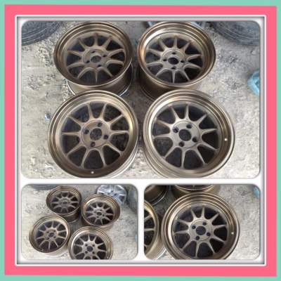 ขายแม็กมือ2Ray RF1 (K-Speed)ขอบ15 หน้ากว้าง 8 หลังกว้าง 9. 4 รู100 ราคา 10,300 บาท