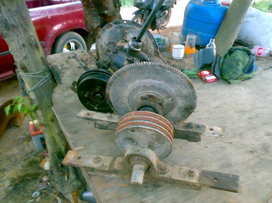 ขายเกียร์พร้อมตัวใส่สายพาน 4เกียร์ของโตโยต้าไม่ทราบรุ่น