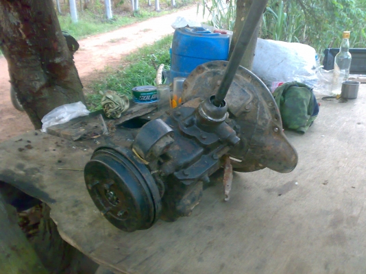 ขายเกียร์พร้อมตัวใส่สายพาน 4เกียร์ของโตโยต้าไม่ทราบรุ่น