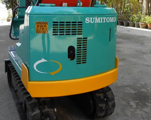 รถขุดจิ๋ว SUMITOMO S20  สามารถใส่ท้ายรถปิคอัพได้