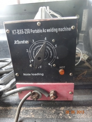 เครื่องเชื่อมไฟฟ้า 250am. KANTO KT-BX6-250