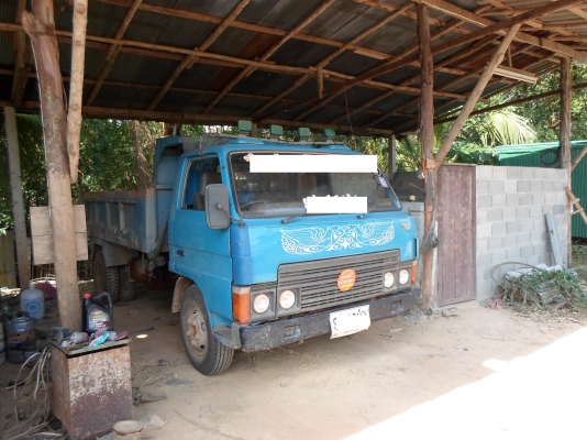 ขายรถ 6ล้อดั้ม mazada t3000 เครื่อง มิสซุแคนเตอร์ 115  เกียร์ มิสซู