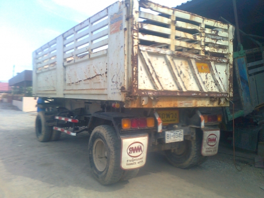 ลูกพ่วง สามมิตร ลอนเฉียง ดัมพ์ ยาว 6 เมตร ปี 50