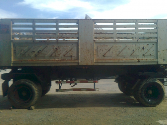 ลูกพ่วง สามมิตร ลอนเฉียง ดัมพ์ ยาว 6 เมตร ปี 50