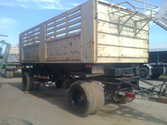 ลูกพ่วง สามมิตร ลอนเฉียง ดัมพ์ ยาว 6 เมตร ปี 50