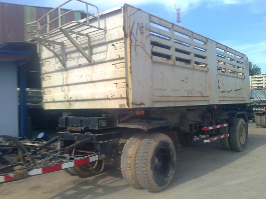 ลูกพ่วง สามมิตร ลอนเฉียง ดัมพ์ ยาว 6 เมตร ปี 50