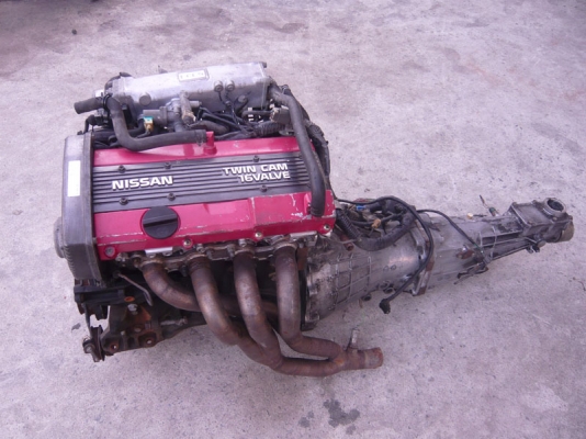 ขายเครื่องยนต์เบนซินขับหลัง CA18 7550 บาท