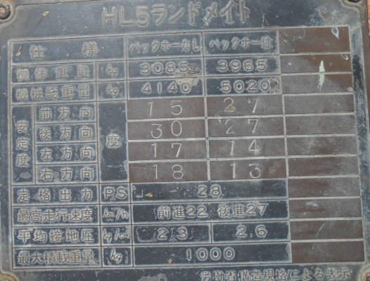 รถตัก MITSUI HL5 เอวอ่อน เก่านอกแท้