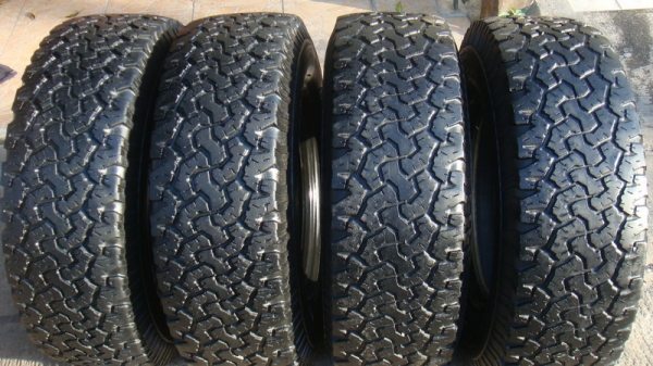 ขายยาง BF Goodrich Allterrain 265 75 r16 ปี 09 ขายยาง BF Goodrich Allterrain 265 75 r16 ปี 09