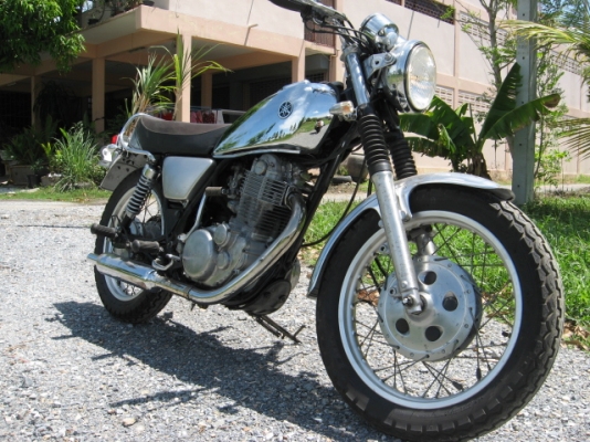 ขาย yamaha sr400 ปี 95 ถังมิเนียมประกอบใหม่ ราคา 89,000