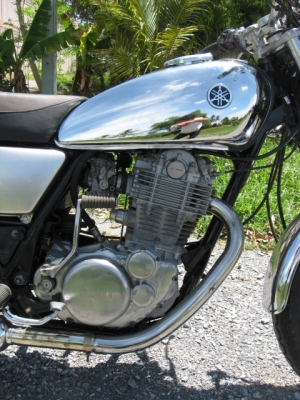 ขาย yamaha sr400 ปี 95 ถังมิเนียมประกอบใหม่ ราคา 89,000